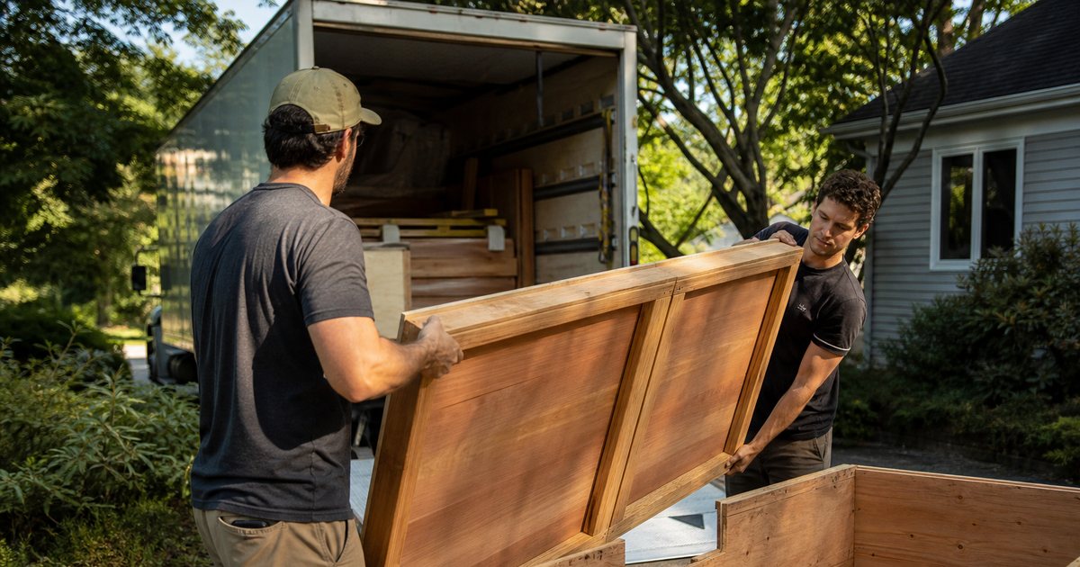 What should a homeowner do when a flat packed sauna kit finally arrives?